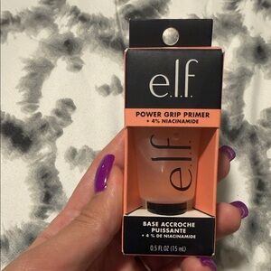 e.l.f. Power Grip Primer Peach-Coral Bottle